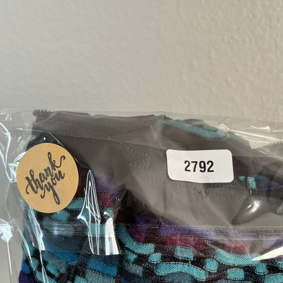 Nic + Zoe Womens Multicolor Knit Draped maximalist Cardigan Jacket Size 2X - Picture 10 of 12